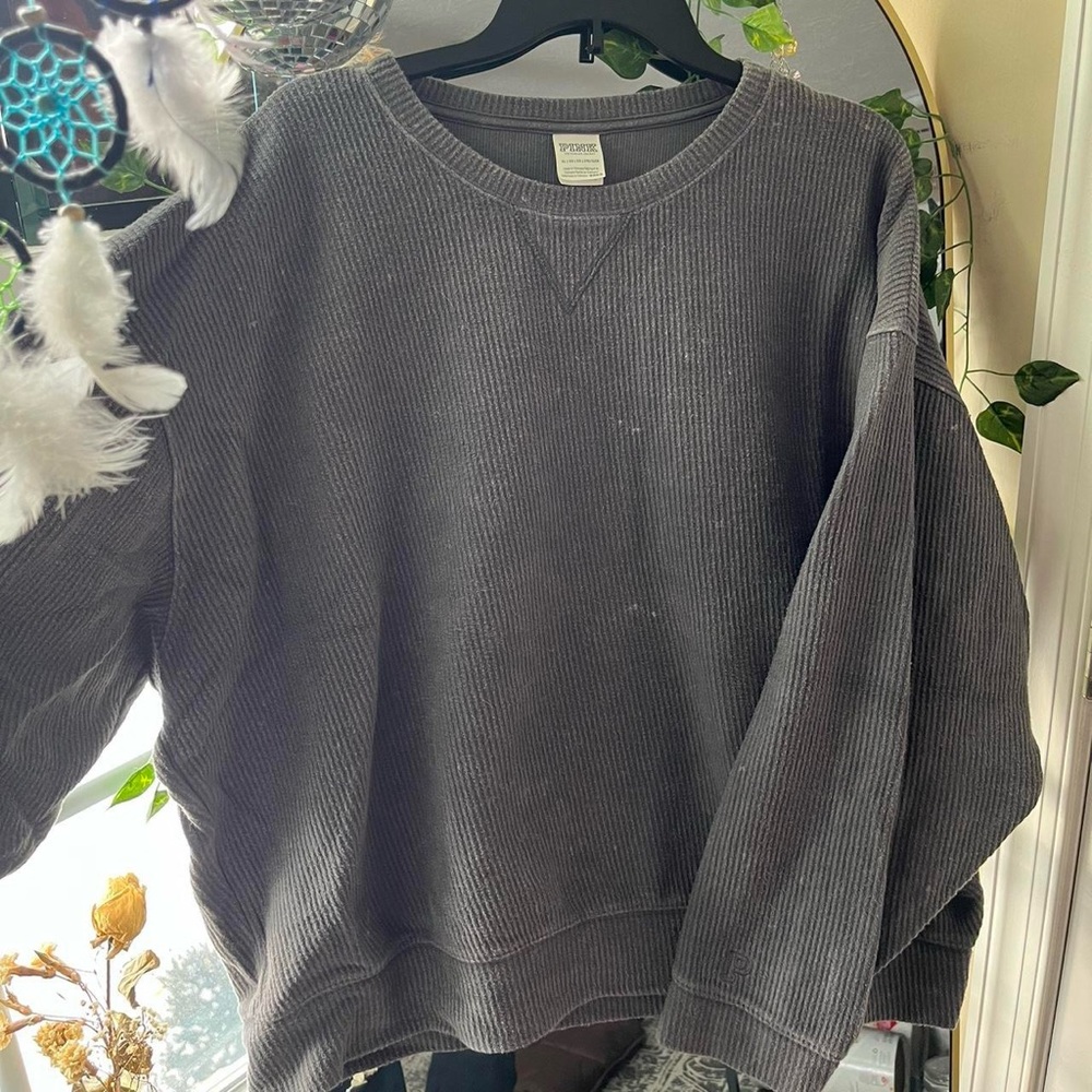 Victorias Secret ribbed sweatshirt